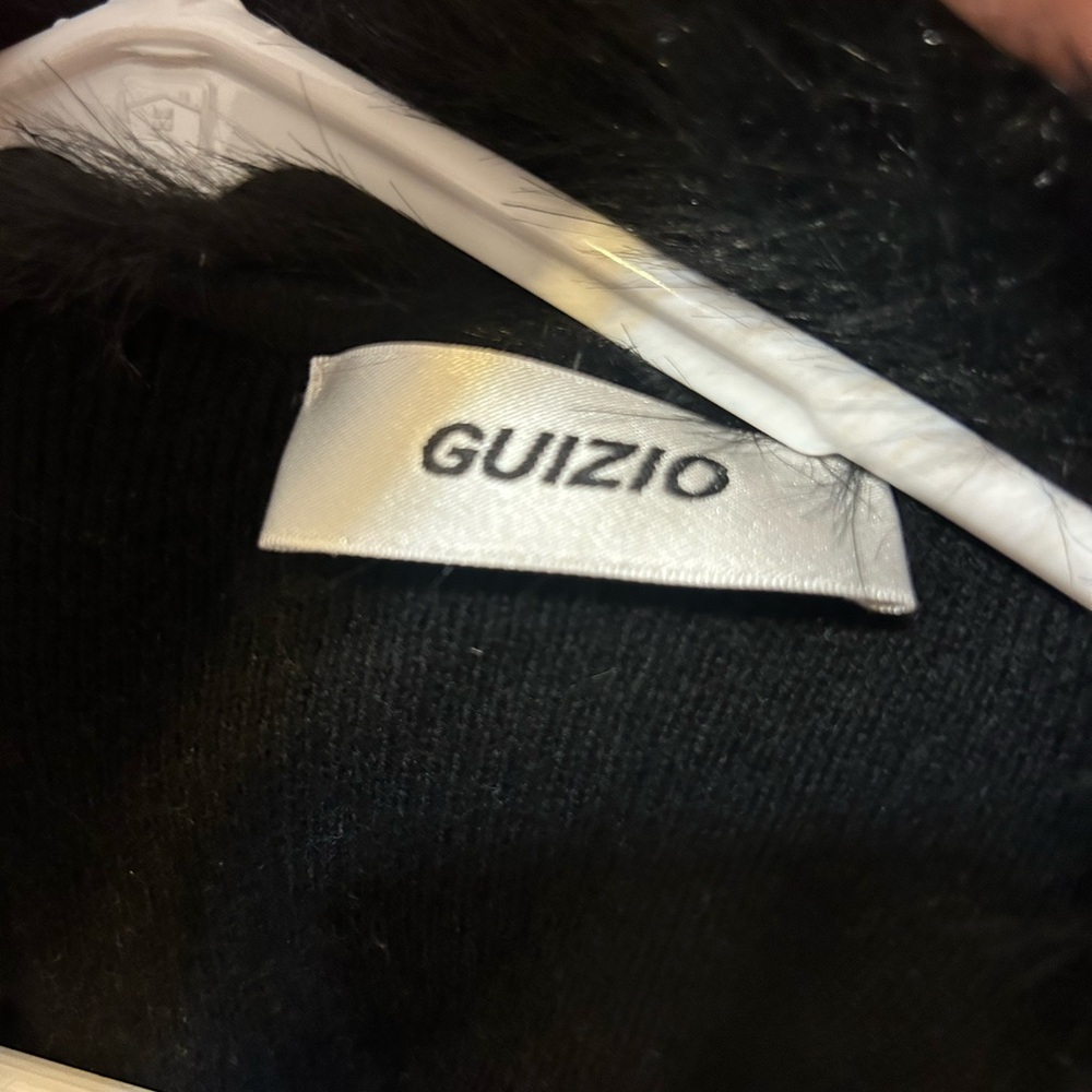 danielle guizio faux fur bolero 🖤